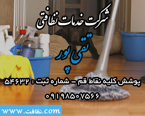 شرکت خدمات نظافتی ساختمان تقی پور